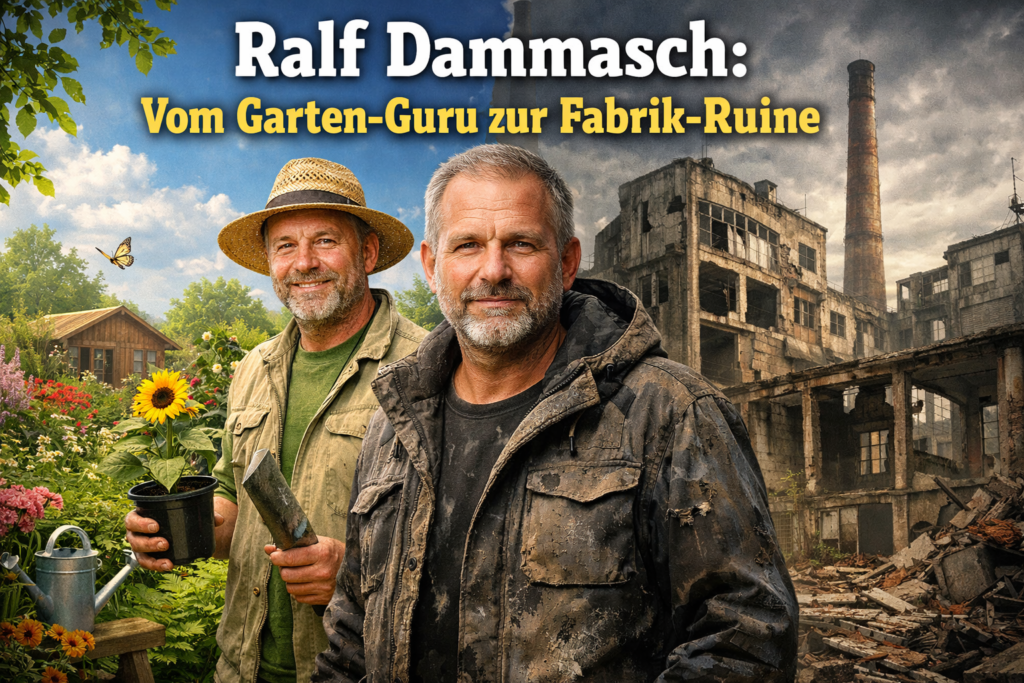 Ralf Dammasch: Vom Garten-Guru zur Fabrik-Ruine ralf dammasch