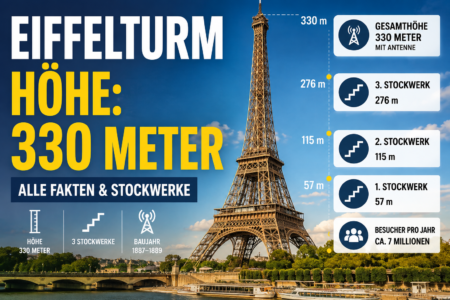 Eiffelturm Höhe
